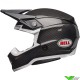 Bell Moto-10 Crosshelm - Carbon / Wit