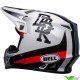 Bell MX-9 DBK Crosshelm - Zwart / Wit / Rood