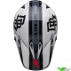 Bell MX-9 DBK Motocross Helmet - Black / White / Red
