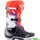 Alpinestars Tech 10 Motocross Boots - Fluo Red / Fluo Orange / Purple