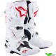 Alpinestars Tech 10 Supervented Motocross Boots - White / Bright Red