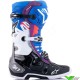 Alpinestars Tech 10 Supervented Motocross Boots - Enamel Blue / Purple