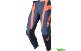 Alpinestars Techstar Arch 2023 Motocross Pants - Night Navy / Hot Orange