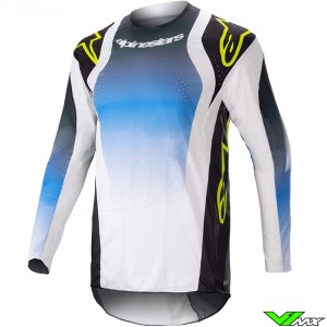 Alpinestars Techstar Push 2023 Cross shirt - Nightlife / UCLA Blauw / Wit