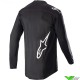 Alpinestars Techstar Arch 2023 Motocross Jersey - Black / Silver