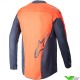 Alpinestars Techstar Arch 2023 Cross shirt - Night Navy / Hot Oranje