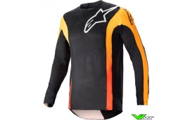 Alpinestars Techstar Sein 2023 Cross shirt - Zwart / Hot Oranje