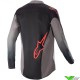 Alpinestars Techstar Sein 2023 Cross shirt - Zwart / Neon Rood