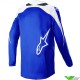 Alpinestars Fluid Narin 2023 Motocross Jersey - Blue