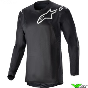Alpinestars Racer Graphite 2023 Motocross Jersey - Black