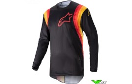 Alpinestars Fluid Corsa 2023 Cross shirt - Zwart / Oranje