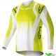 Alpinestars Racer Push 2023 Youth Motocross Jersey - Fluo Yellow / White