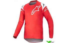 Alpinestars Racer Narin 2023 Kinder Cross Shirt - Mars Rood