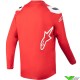 Alpinestars Racer Narin 2023 Youth Motocross Jersey - Mars Red (L)