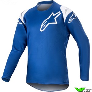 Alpinestars Racer Narin 2023 Youth Motocross Jersey - Blue