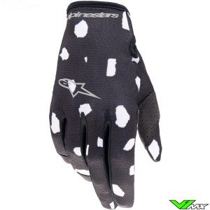 Alpinestars Radar 2023 Motocross Gloves - Black / White
