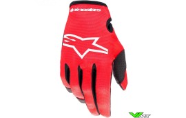 Alpinestars Radar 2023 Youth Motocross Gloves - Mars Red