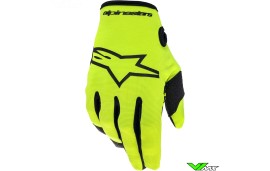 Alpinestars Radar 2023 Youth Motocross Gloves - Fluo Yellow
