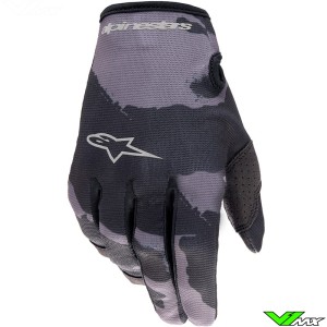 Alpinestars Radar 2023 Youth Motocross Gloves - Iron / Camo