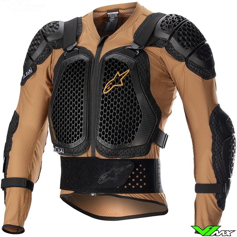 Alpinestars Bionic Action V2 Protection Jacket - Sand / Tangerine
