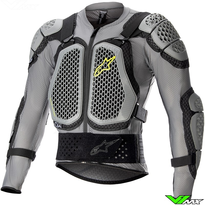 Alpinestars Bionic Action V2 Protection Jacket - Grey / Fluo Yellow
