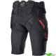 Alpinestars Bionic Pro Protection Shorts - Black / Red