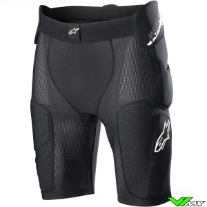 Alpinestars Bionic Action Protection Shorts - Black / White
