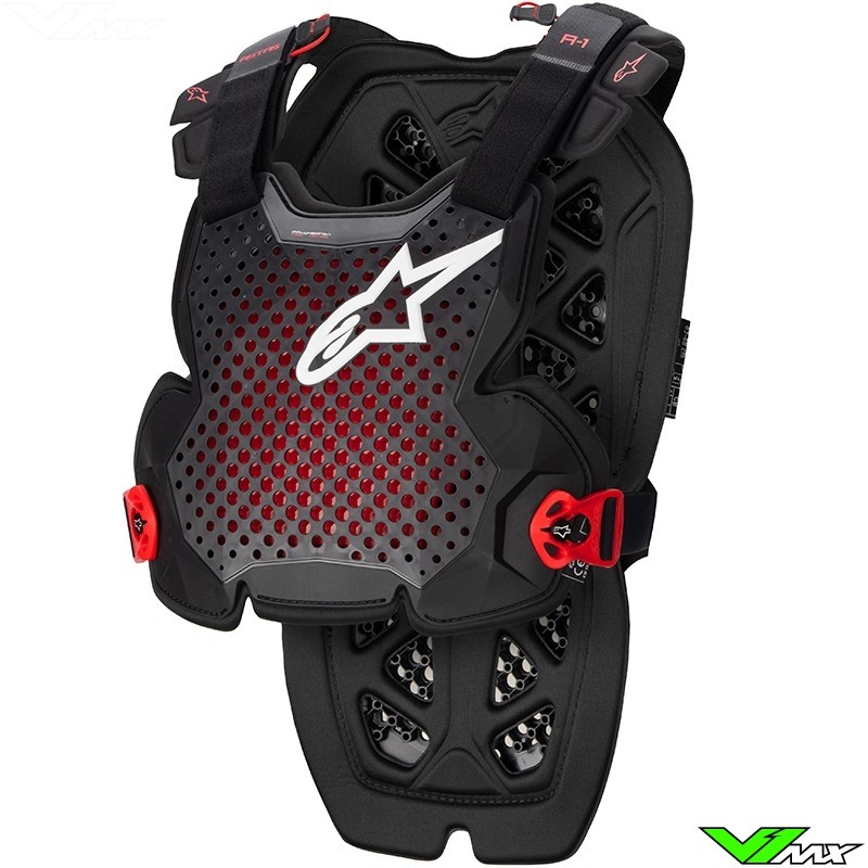 Alpinestars A1 Pro Bodyprotector - Zwart / Rood