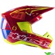 Alpinestars S-M5 Action Motocross Helmet - Bright Red / Fluo Yellow (L ,59-60cm)