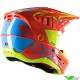 Alpinestars S-M5 Action Motocross Helmet - Fluo Orange / Cyaan / Fluo Yellow