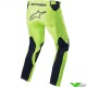 Alpinestars Racer Hoen 2023 Motocross Gear Combo - Fluo Green / Night Navy