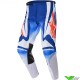 Alpinestars Racer Semi 2023 Motocross Gear Combo - Blue / Hot Orange (34/L)