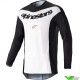 Alpinestars Fluid Lurv 2023 Motocross Gear Combo - Black / White