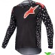 Alpinestars Racer North 2023 Youth Motocross Gear Combo - Black / Neon Red