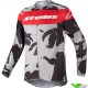 Alpinestars Racer Tactical 2023 Youth Motocross Gear Combo - Grey / Camo / Mars Red