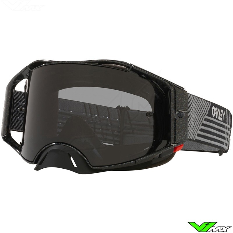 Oakley Airbrake Galaxy Crossbril - Zwart / Donkere lens