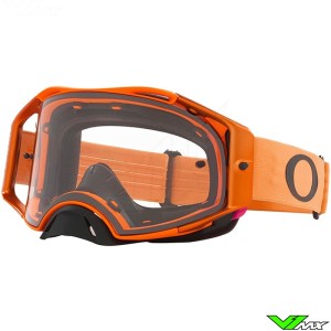 Oakley Airbrake Motocross Goggles - Orange / Clear Lens
