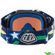 Oakley Airbrake TLD Banner Motocross Goggles - Blue / Prizm Sapphire Lens
