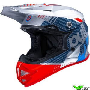 Pull In Race Youth Motocross Helmet - Patriot