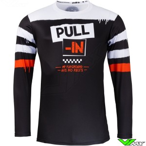 Pull In Challenger Trash 2023 Motocross Jersey - Black / Orange