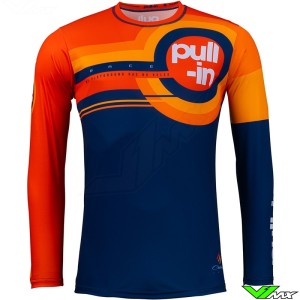 Pull In Challenger Race 2023 Youth Motocross Jersey - Orange / Navy