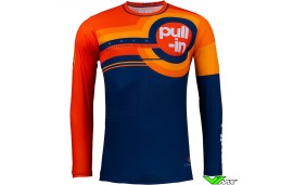 Pull In Challenger Race 2023 Youth Motocross Jersey - Orange / Navy