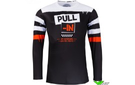 Pull In Challenger Trash 2023 Kinder Cross shirt - Zwart / Oranje