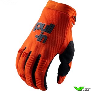 Pull In Challenger Master 2023 Youth Motocross Gloves - Orange