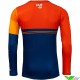 Pull In Challenger Race 2023 Motocross Gear Combo - Orange / Navy