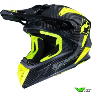 Kenny Titanium Carbon Motocross Helmet - Fluo Yellow