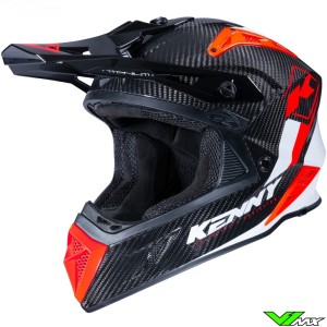 Kenny Titanium Carbon Motocross Helmet - Red
