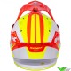 Kenny Titanium Motocross Helmet - Neon Yellow / Red