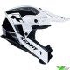 Kenny Titanium Motocross Helmet - White / Black