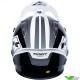 Kenny Titanium Motocross Helmet - White / Black